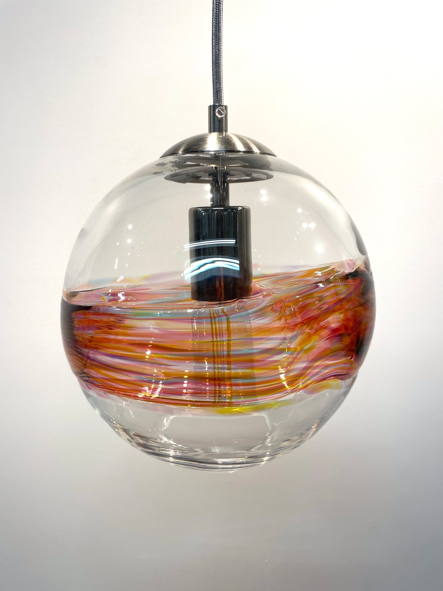 Pink Sunset Aurora Pendant Light • Ready to Ship!