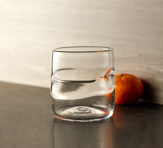 Clear Low Ball Rocks Glasses