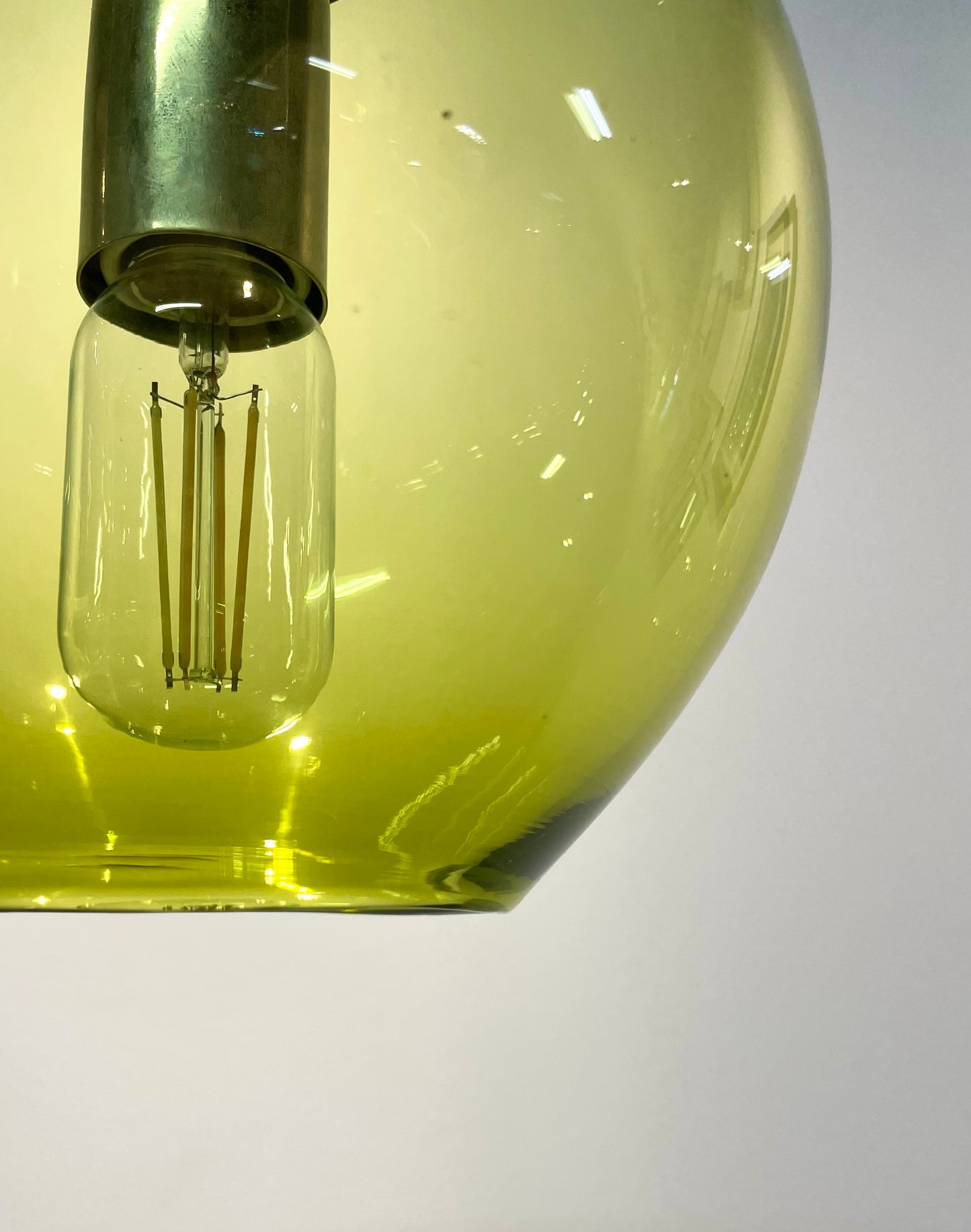 Olive Green Metro Pendant Light