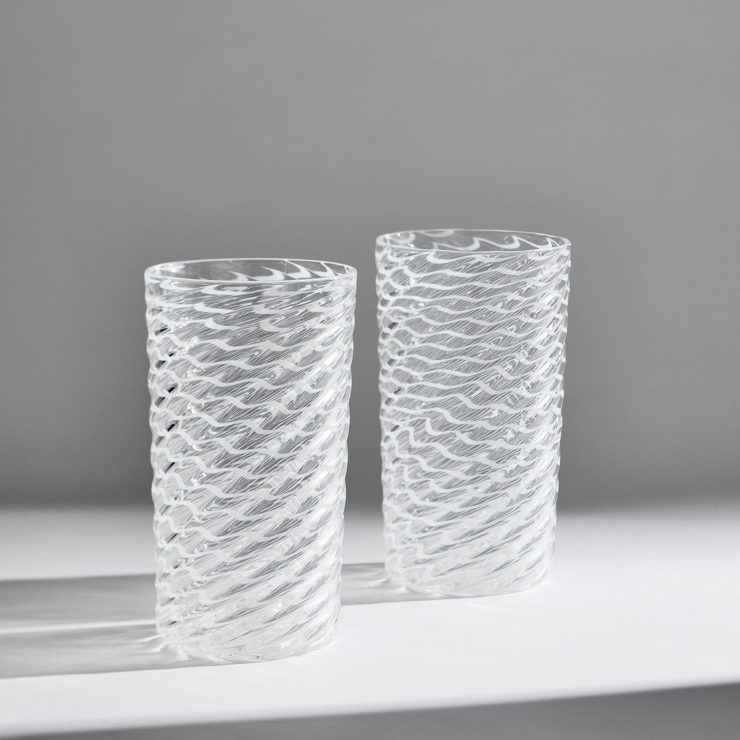 Ribbon Highball Glasses