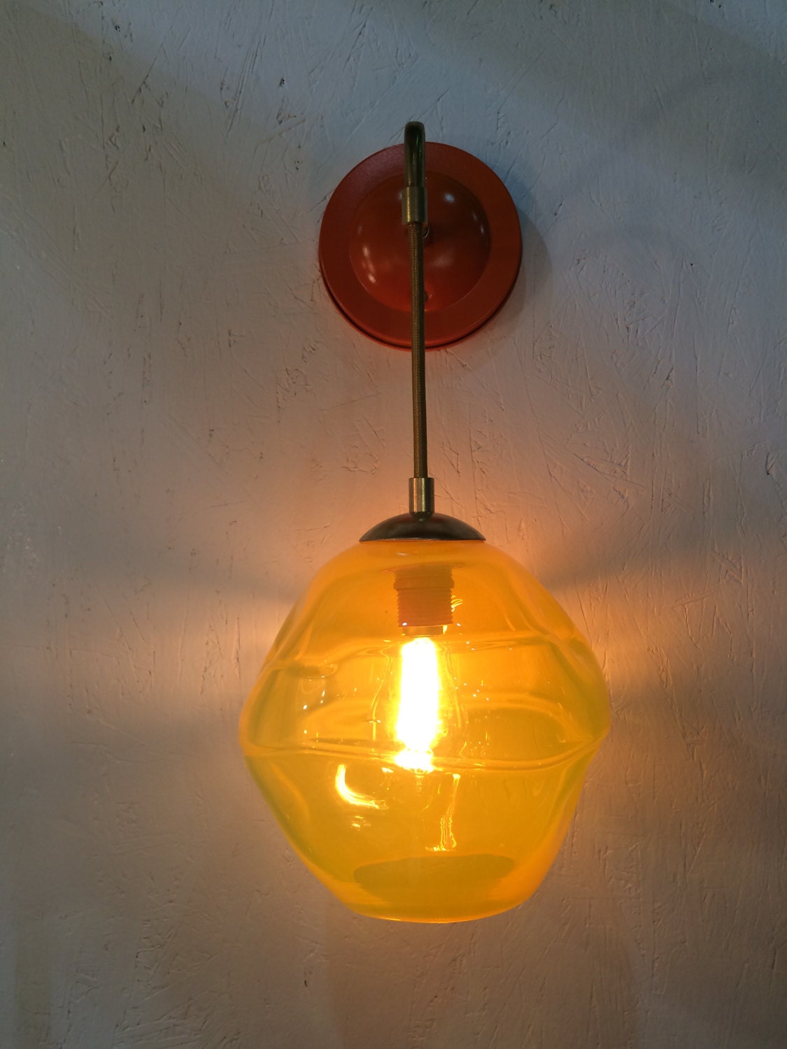 Tangerine Fiona Pendant Wall Sconce