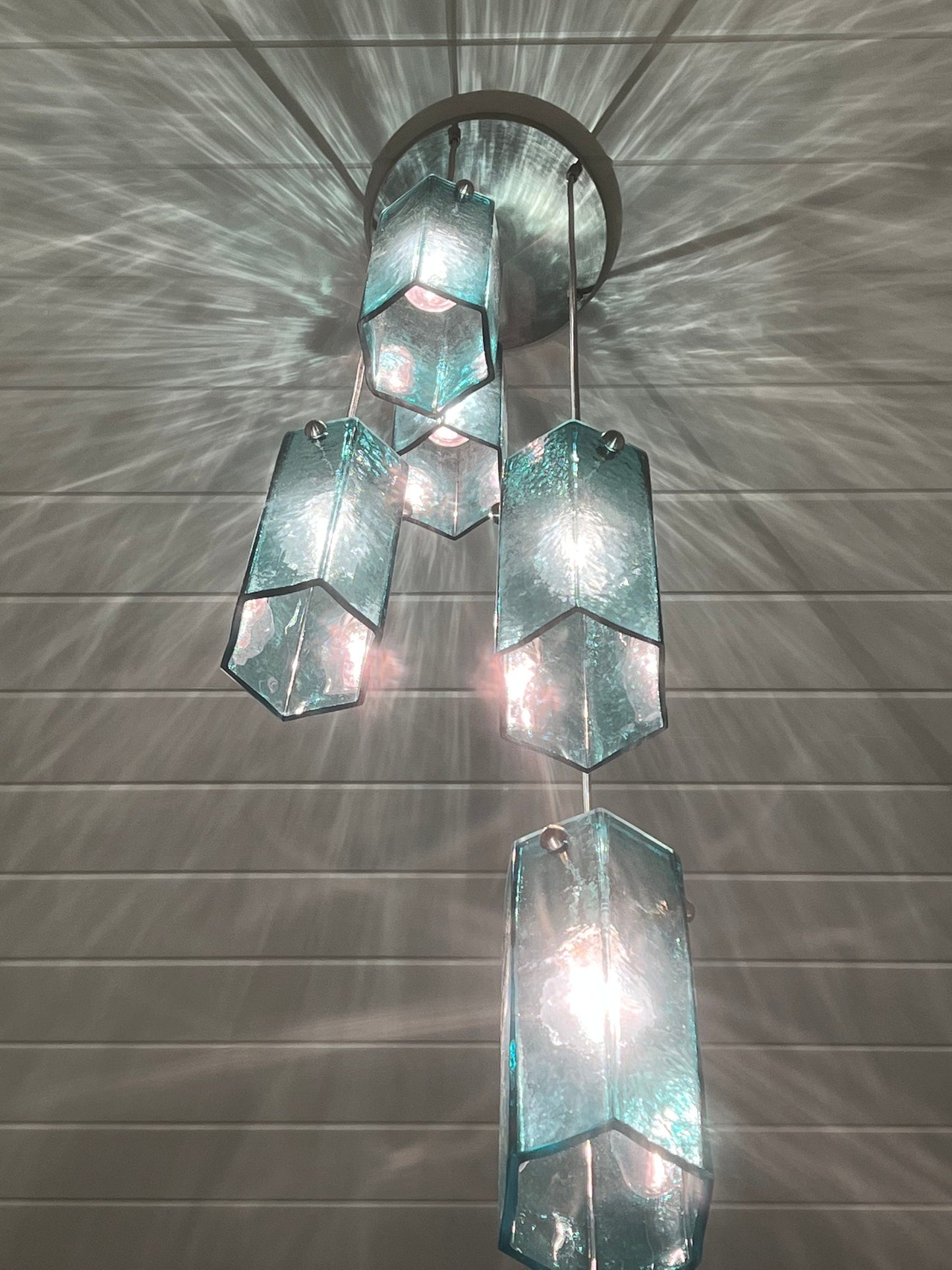 Hexa Mini Cascade Chandelier