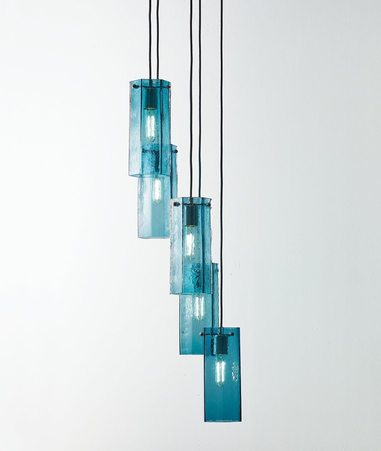 Hexa Mini Cascade Chandelier