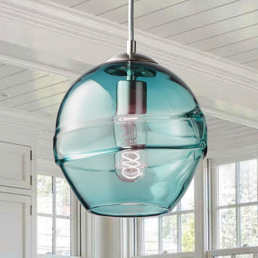 Teal Fiona Pendant Light