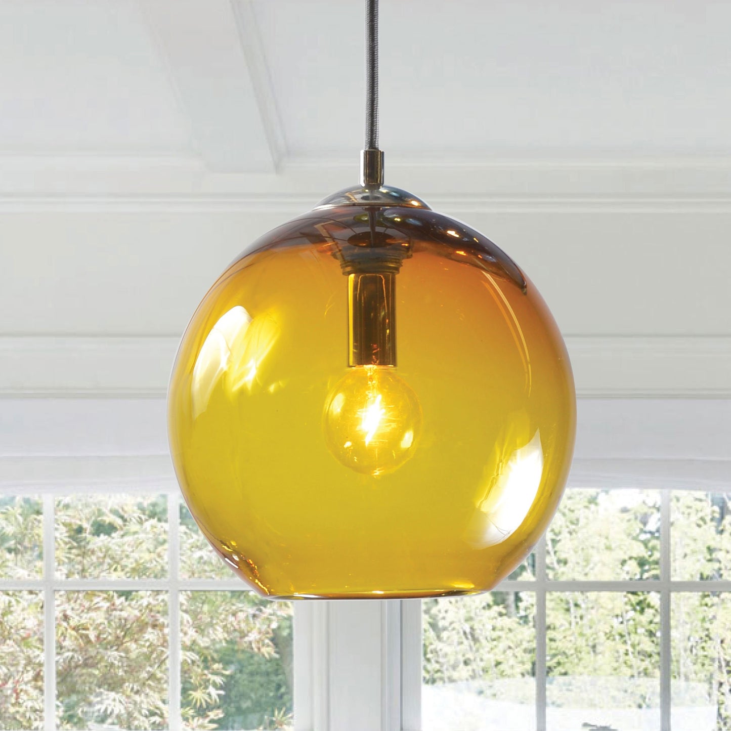 Gold Metro Pendant Light