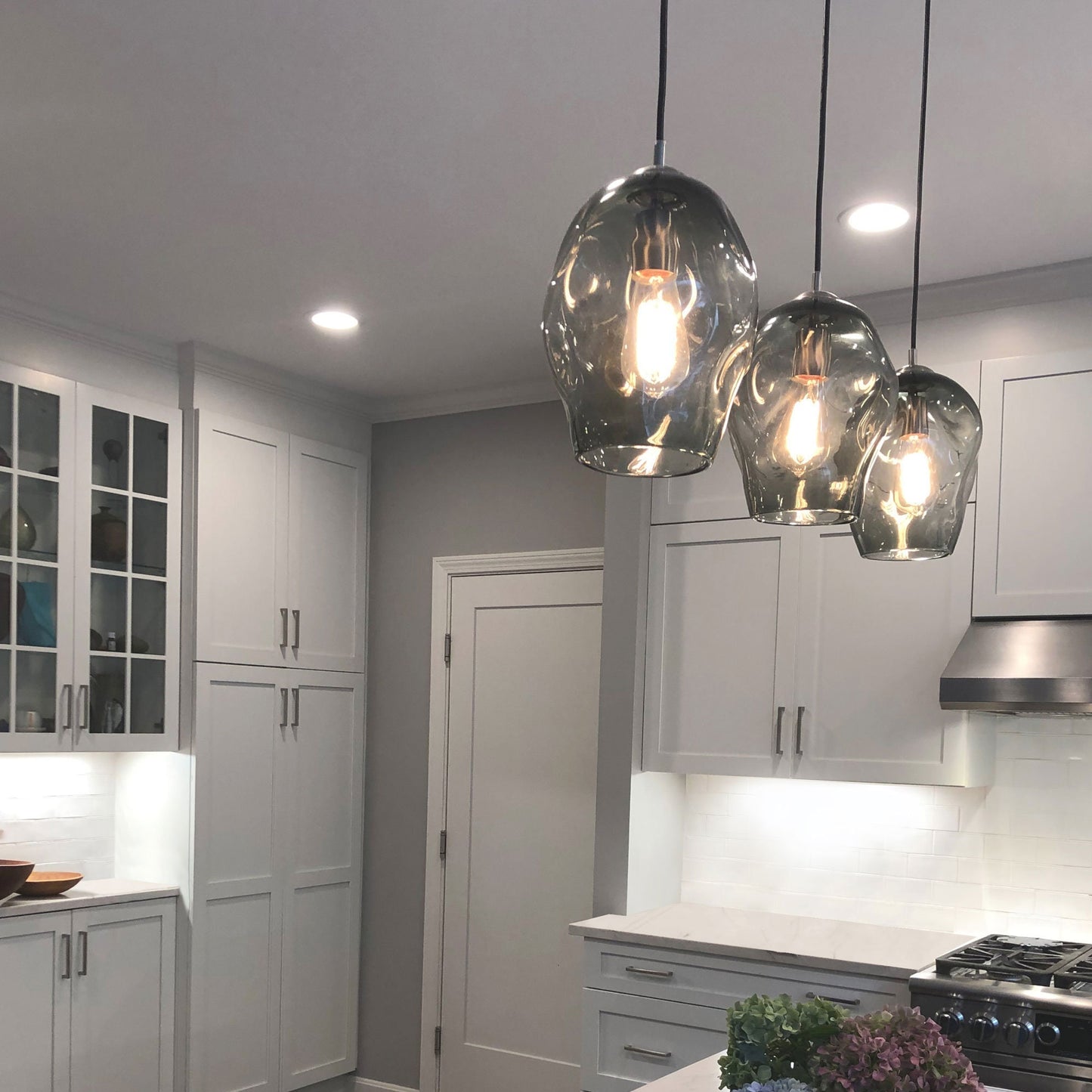 Grey Petra Pendant Light