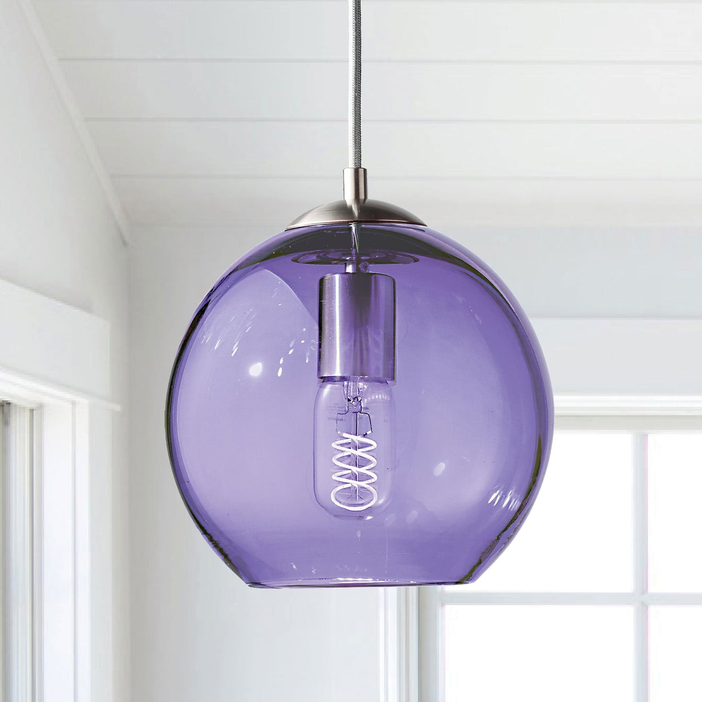 Violet Metro Pendant Light