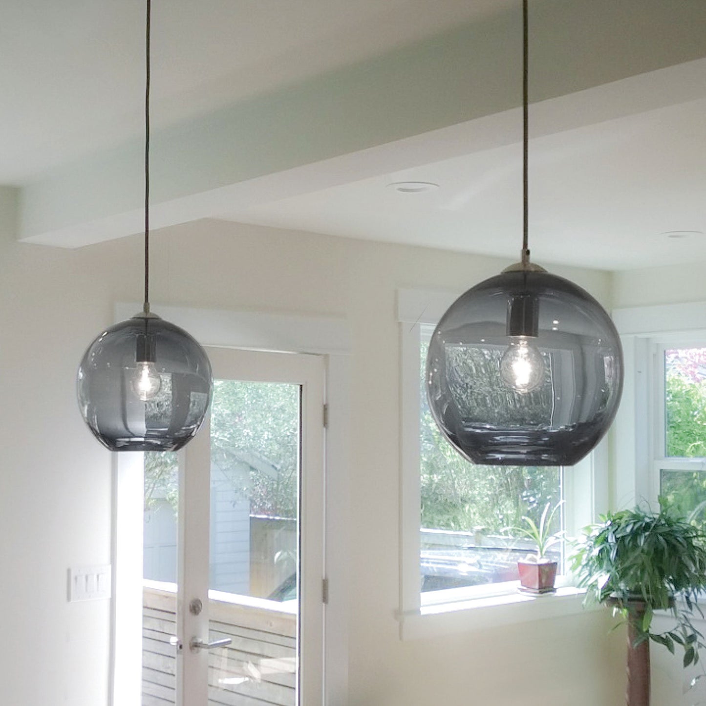Grey Metro Pendant Light