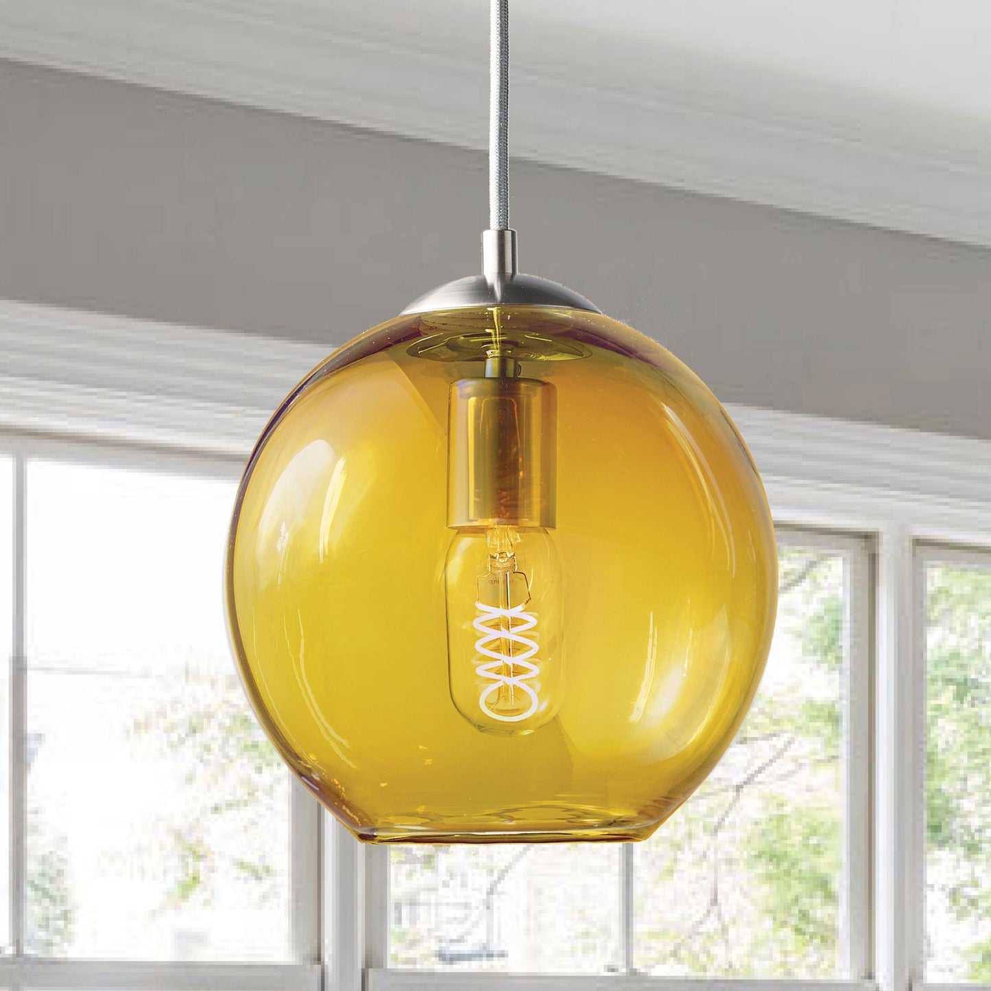 Gold Metro Pendant Light