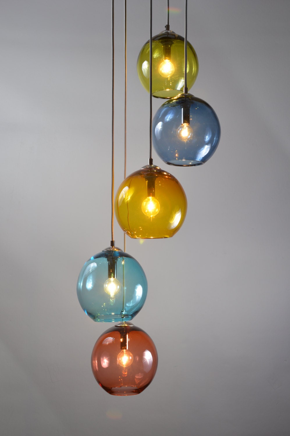 Metro Cascade 5 Chandelier