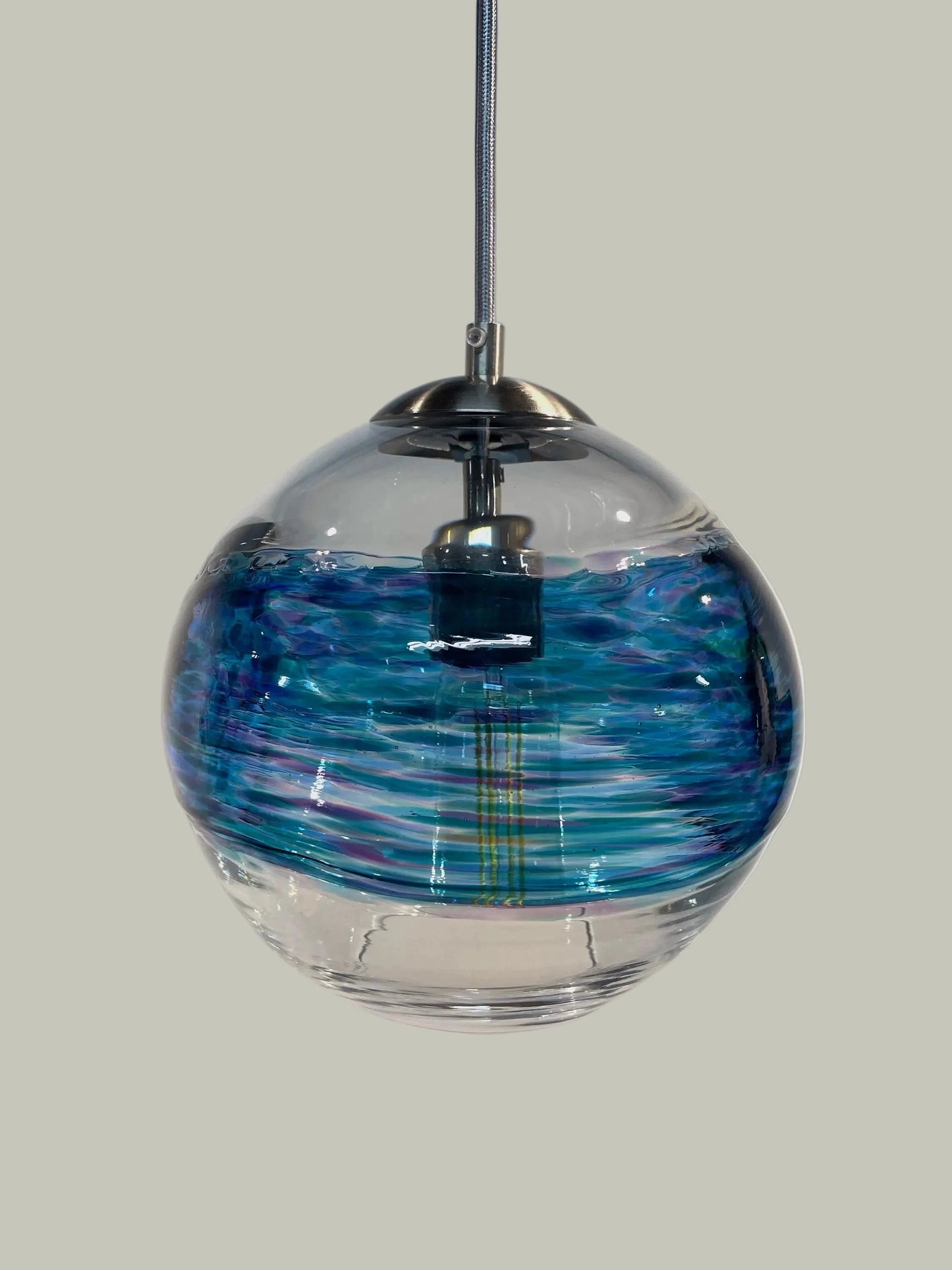 Blue Aurora Pendant Light · Ready to Ship!