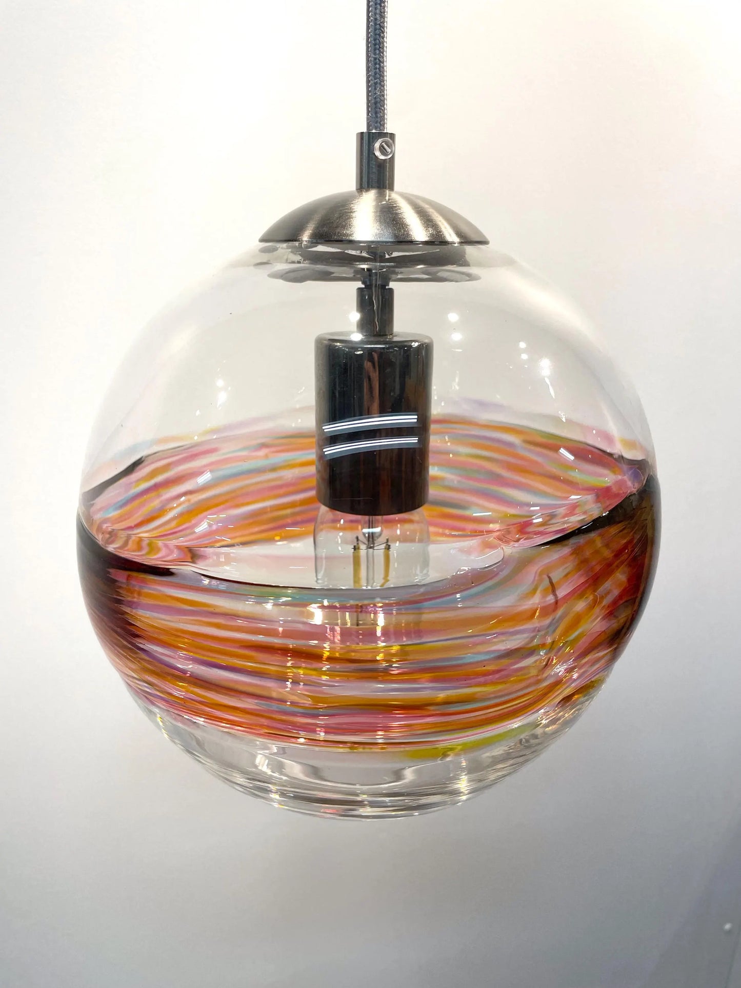 Pink Sunset Aurora Pendant Light • Ready to Ship!