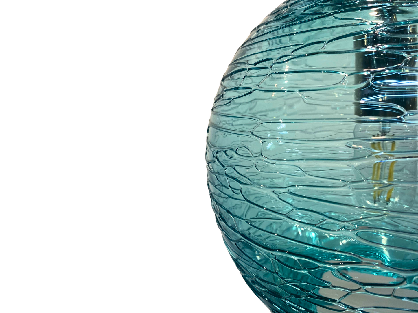 Teal Stella | Hand Blown Glass | Ready to Ship!