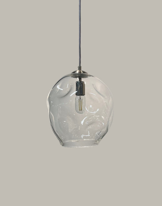 Clear Glass Pendant Light • Ready to Ship!
