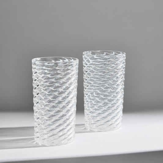 Ribbon Highball Glasses