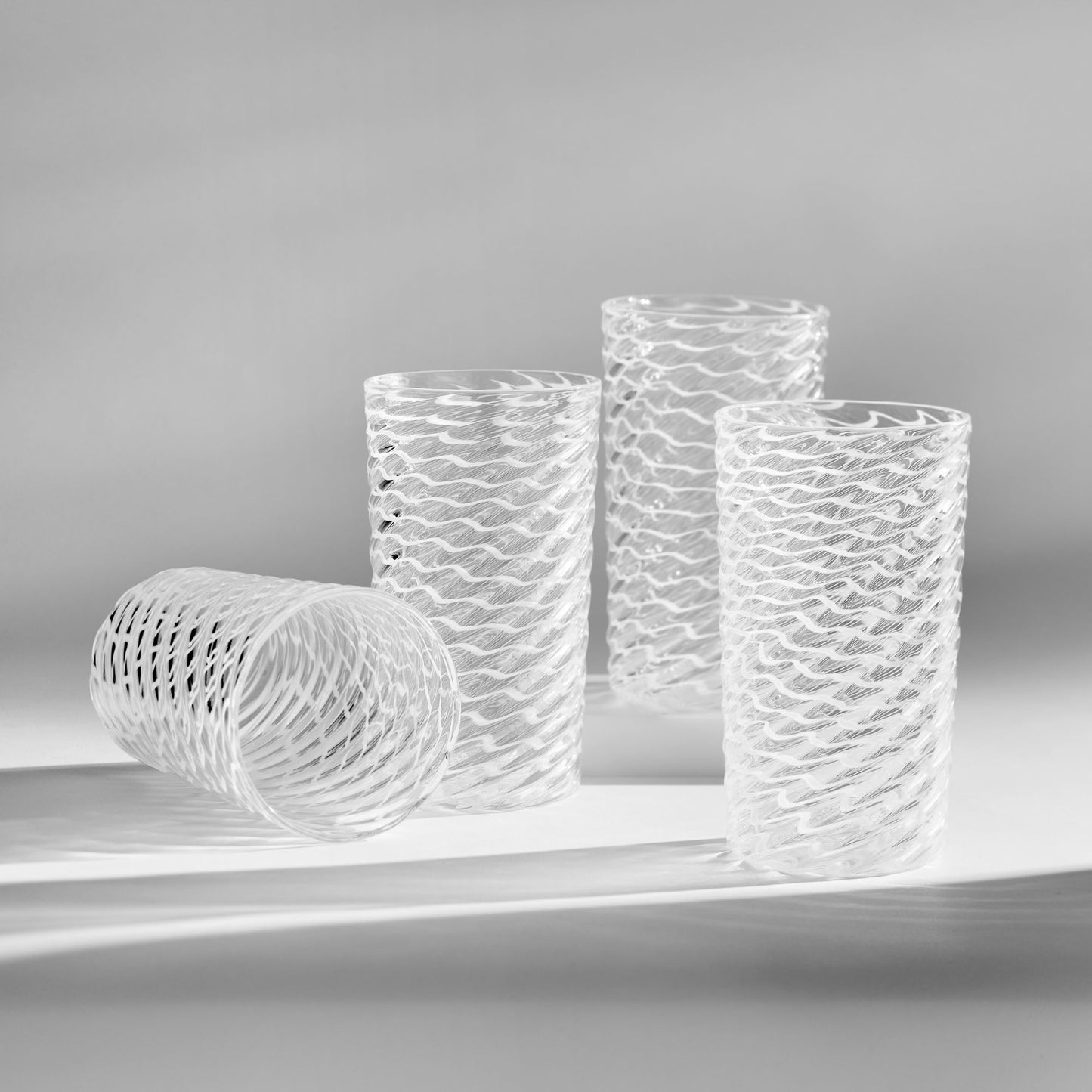 Ribbon Highball Glasses