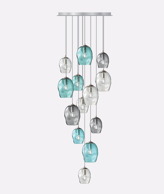 Petra Cascade Chandelier (9 or 13 Lights)
